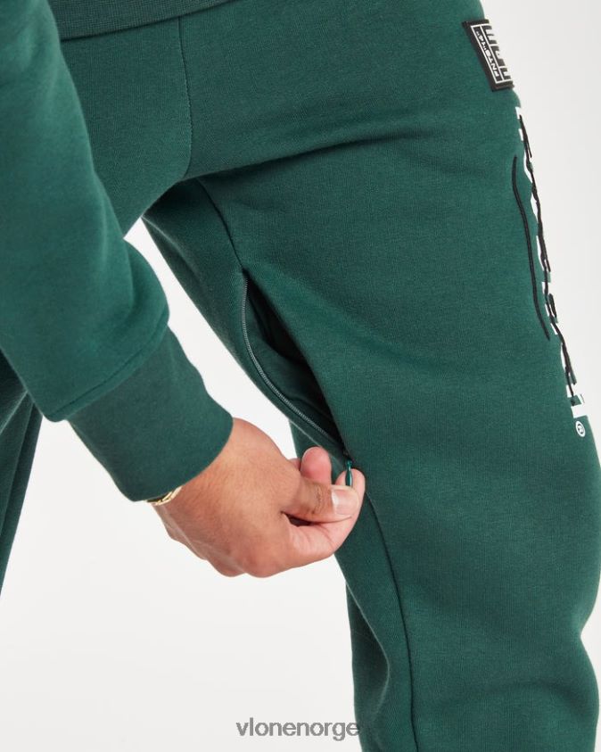 menn bunn Vlone og blend joggers trekking grønn/hvit/svart P608VV376