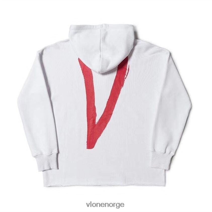 menn topp Vlone elsker å selge trendy grafisk hettegenser P608VV73