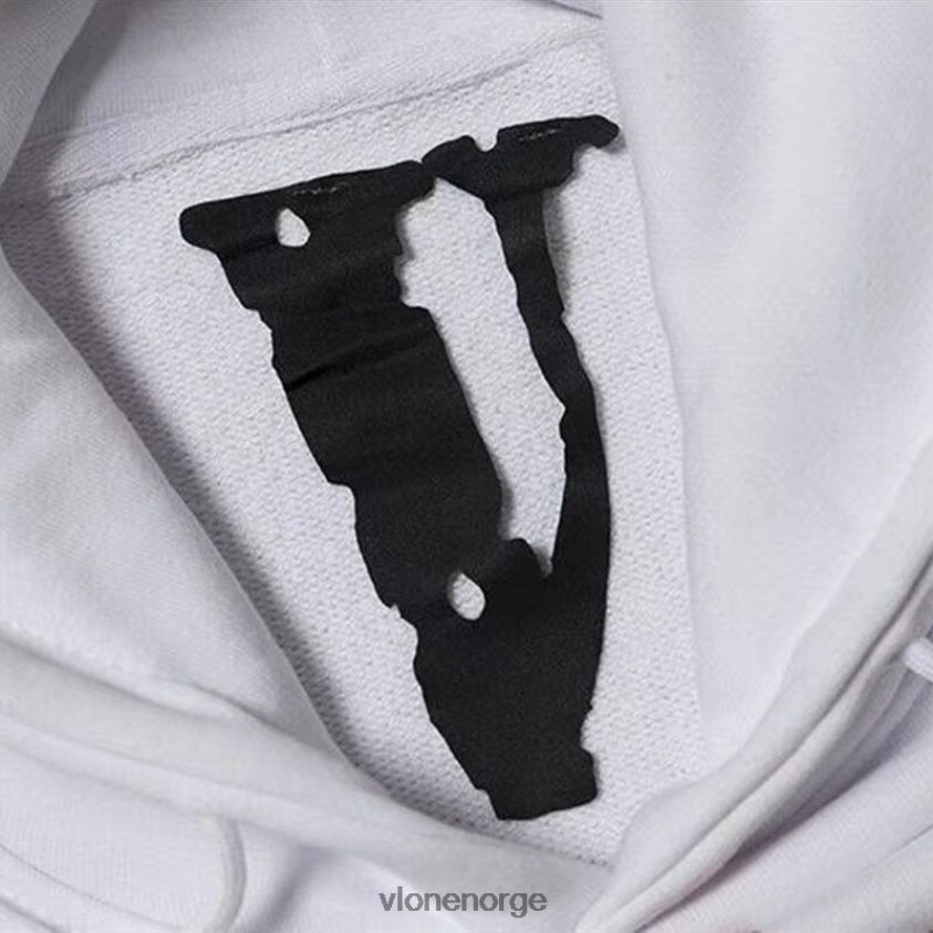 menn topp Vlone elsker å selge trendy grafisk hettegenser P608VV73