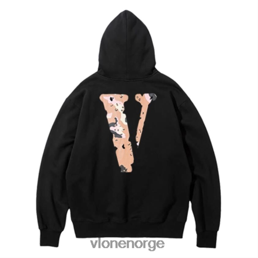 menn topp Vlone friends desert camo eksklusiv hettegenser P608VV31