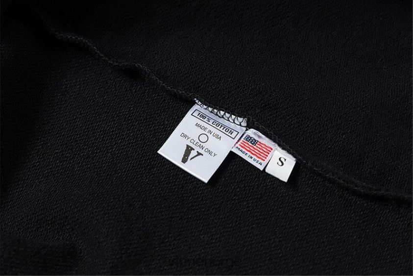 menn topp Vlone jeg elsker chi-hettegenser P608VV68