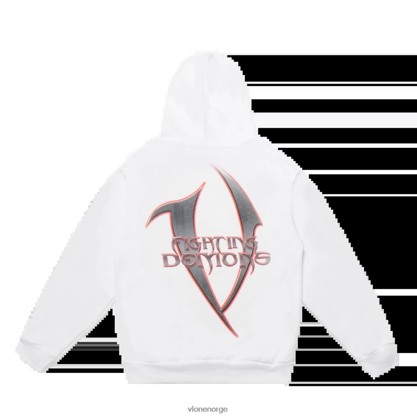 menn topp Vlone juice wrld blade hettegenser hvit P608VV4