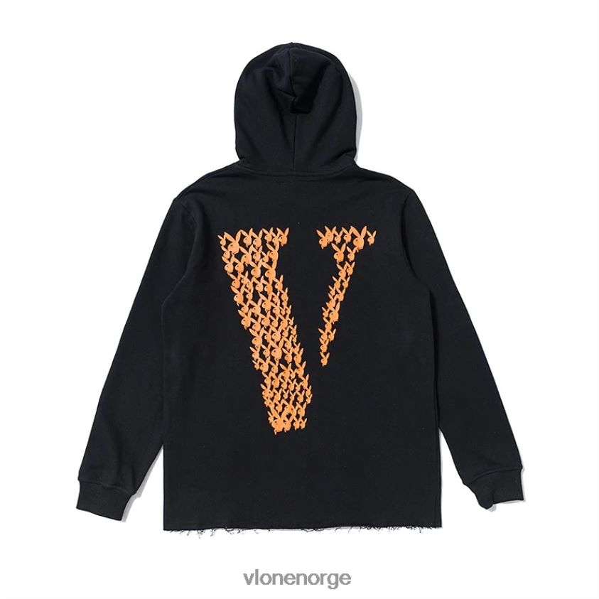 menn topp Vlone playboy bunny face v hettegenser P608VV76