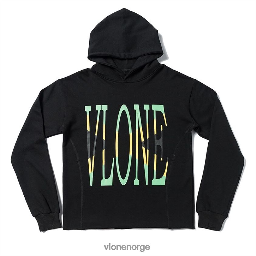 unisex topp Vlone hettegenser med grafisk trykk P608VV62