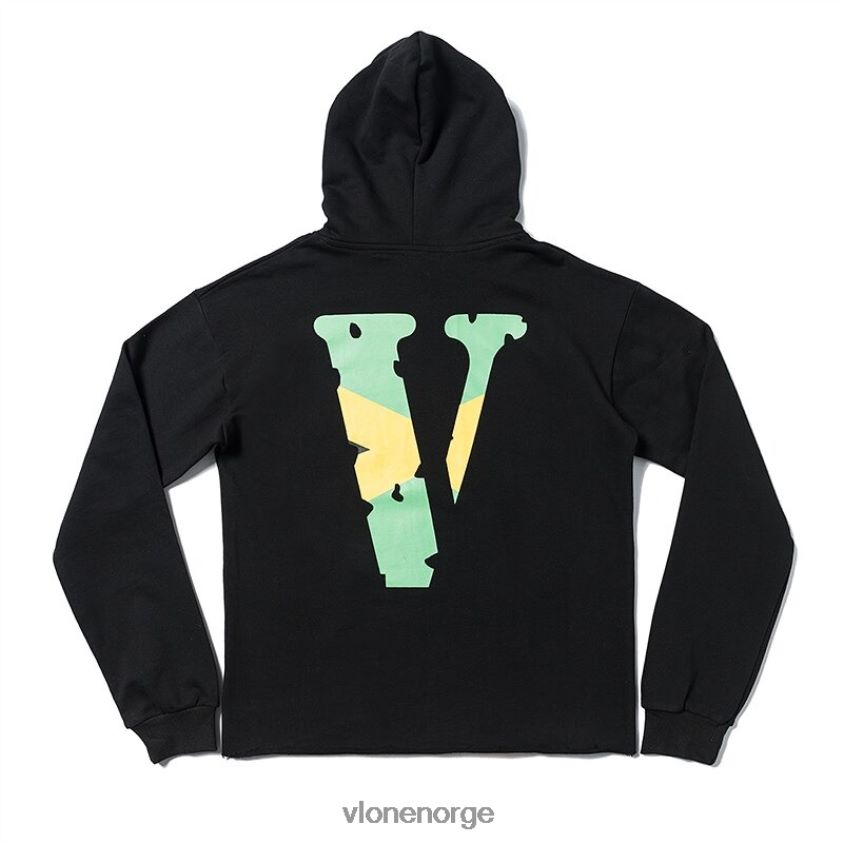 unisex topp Vlone hettegenser med grafisk trykk P608VV62
