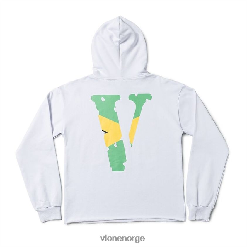 unisex topp Vlone hettegenser med grafisk trykk P608VV62