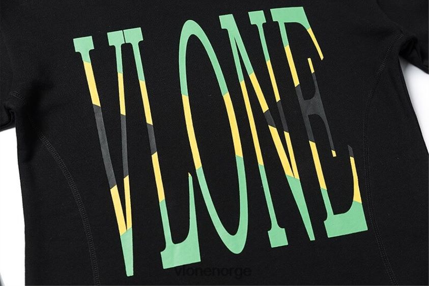 unisex topp Vlone hettegenser med grafisk trykk P608VV62