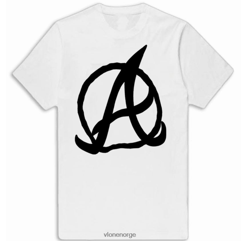 menn topp Vlone atlanta braves t-skjorte hvit P608VV178