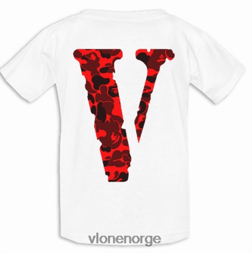 menn topp Vlone camo venn skjorte P608VV314