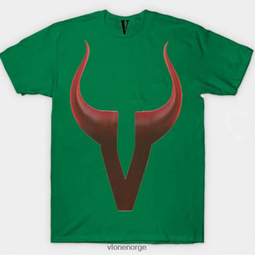 menn topp Vlone djevelform t-skjorte P608VV300