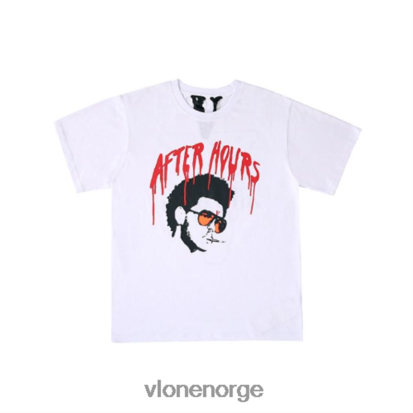 menn topp Vlone etter timer jeg afro tee P608VV332