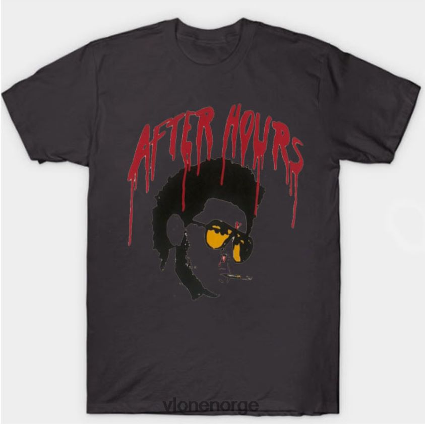 menn topp Vlone etter timer jeg afro tee P608VV332