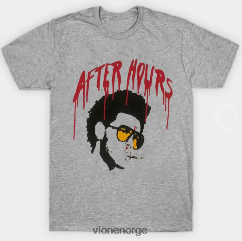 menn topp Vlone etter timer jeg afro tee P608VV332