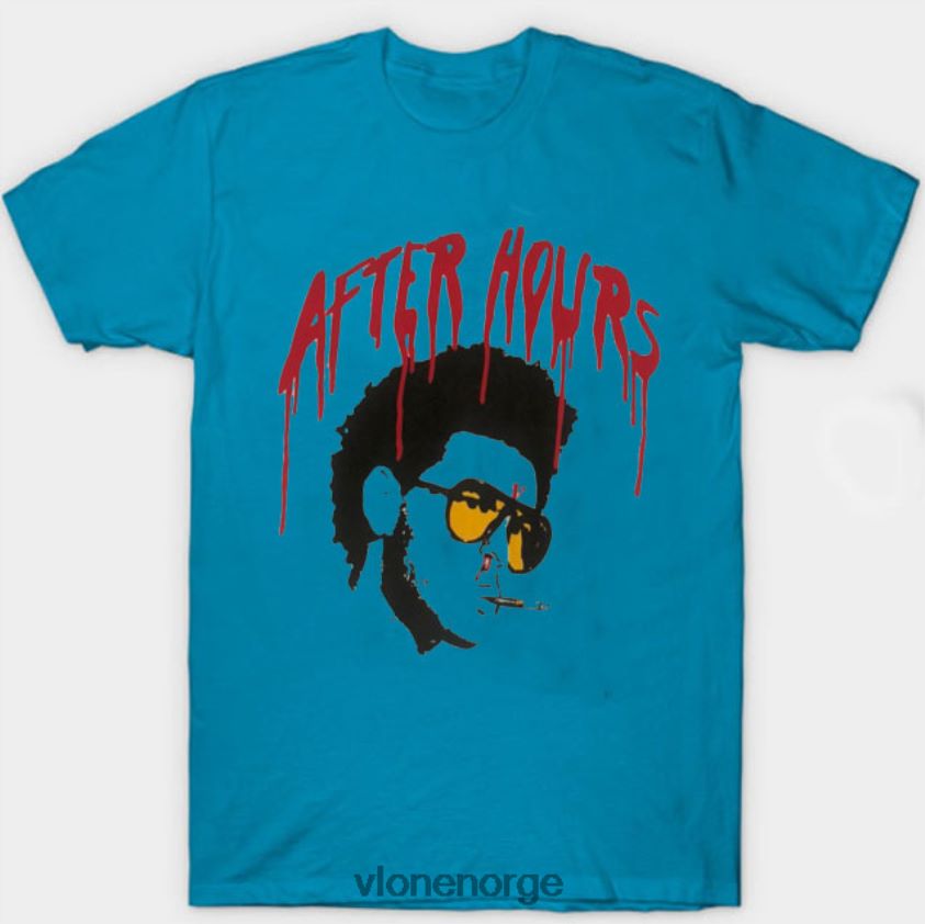 menn topp Vlone etter timer jeg afro tee P608VV332