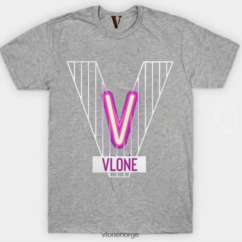 menn topp Vlone hyttebrann t-skjorte P608VV274