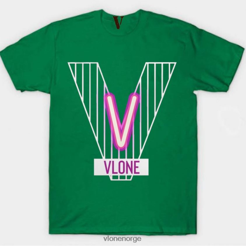 menn topp Vlone hyttebrann t-skjorte P608VV274