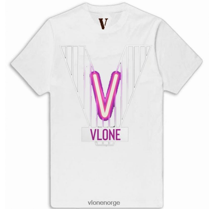 menn topp Vlone hyttebrann t-skjorte P608VV274