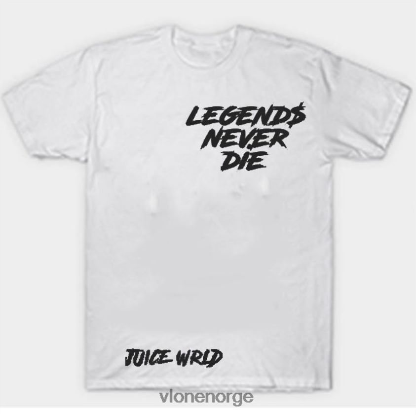 menn topp Vlone juice wrld inferno tee gul for voksne P608VV150