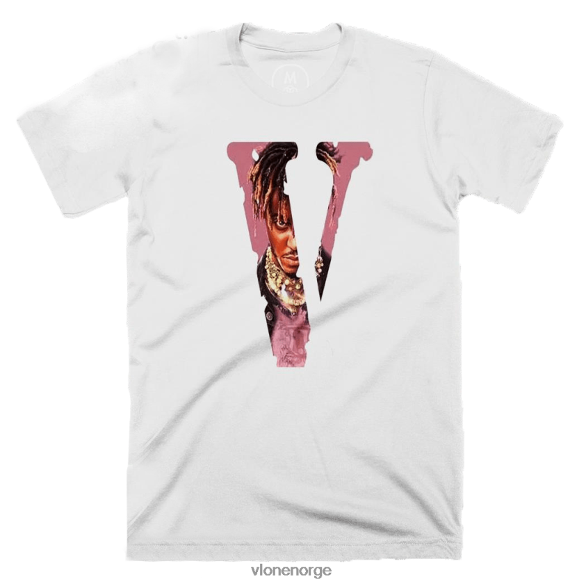 menn topp Vlone juice wrld klassisk t-skjorte P608VV149