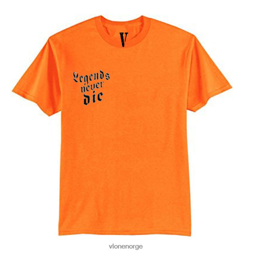 menn topp Vlone juice wrld legends never die t-skjorte P608VV146