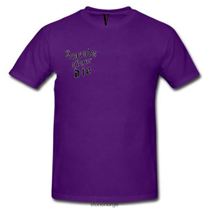 menn topp Vlone juice wrld legends never die t-skjorte P608VV146