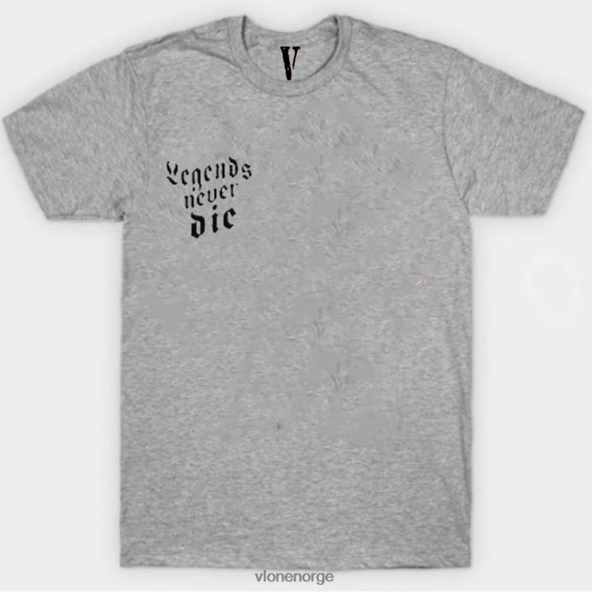 menn topp Vlone juice wrld legends never die t-skjorte P608VV146