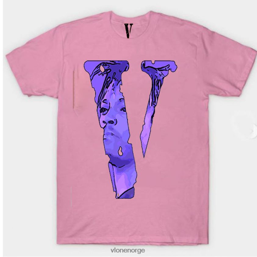 menn topp Vlone juice wrld legends never die t-skjorte foran P608VV145