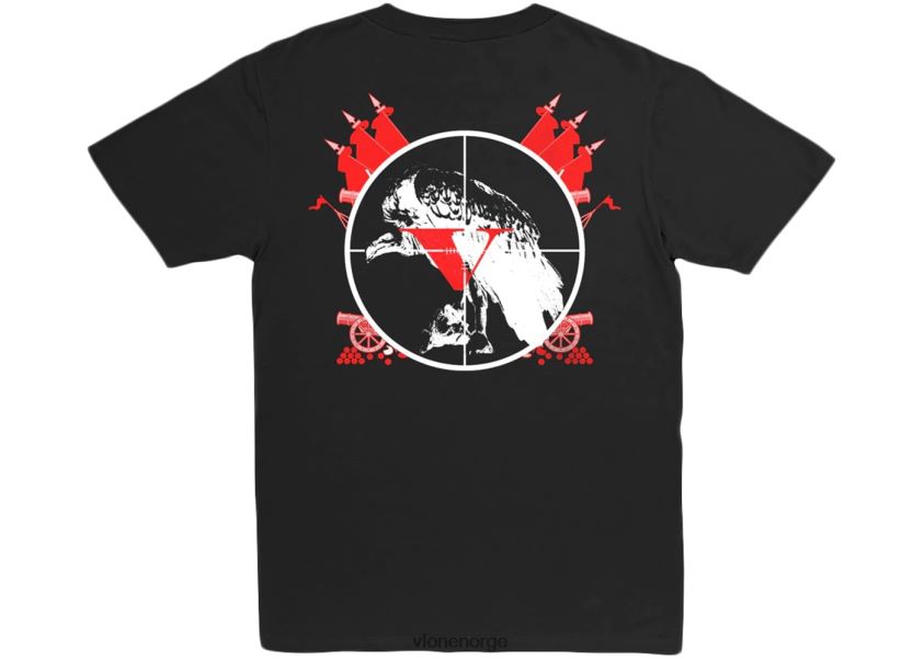 menn topp Vlone kodak svart 47 svart t-skjorte P608VV197