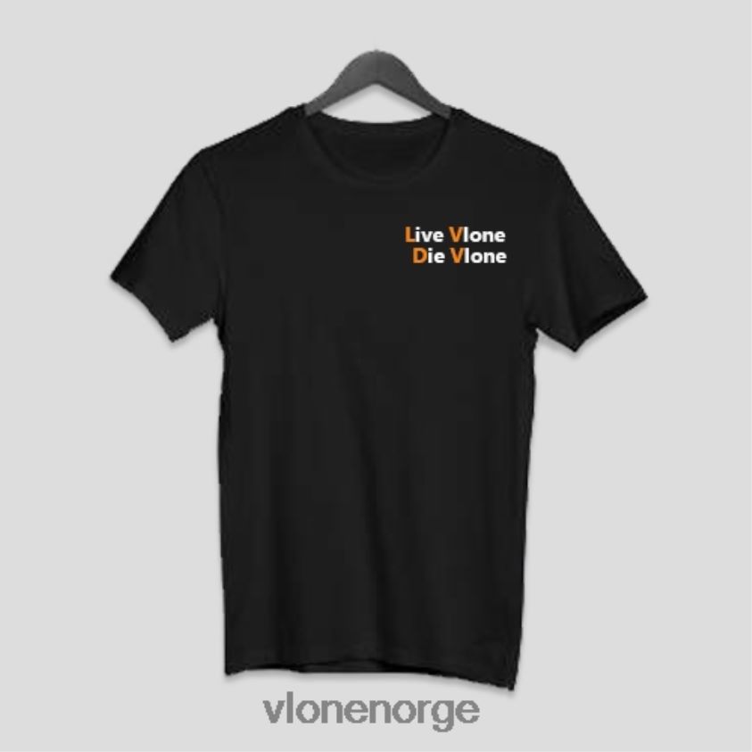 menn topp Vlone live die t-skjorte P608VV307