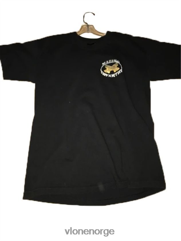 menn topp Vlone marino infantry diamant svart t-skjorte P608VV188