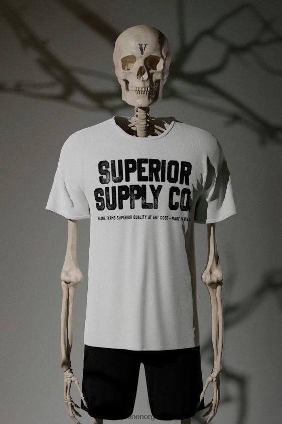 menn topp Vlone superiorcrow t-skjorte P608VV101