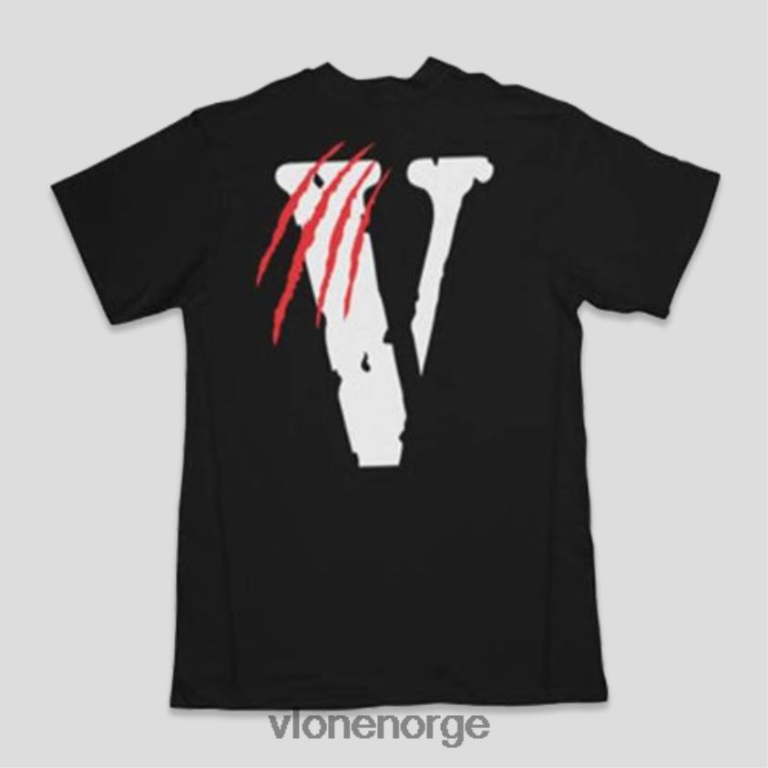 menn topp Vlone svart panter-t-skjorte P608VV298