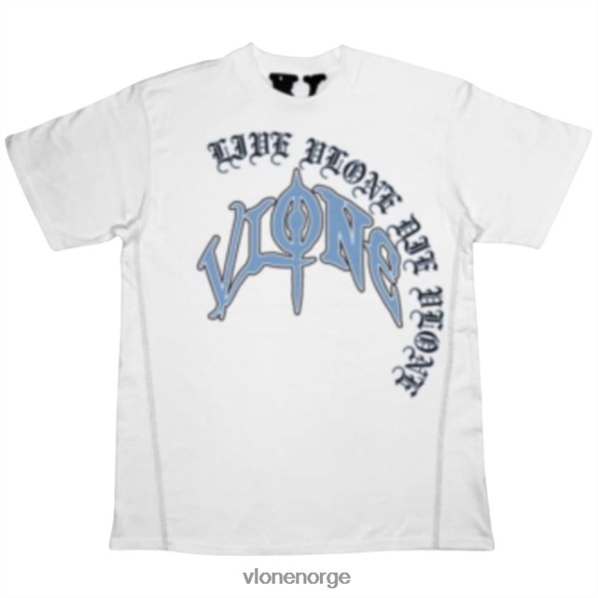 menn topp Vlone svovel gotisk grafisk t-skjorte P608VV264