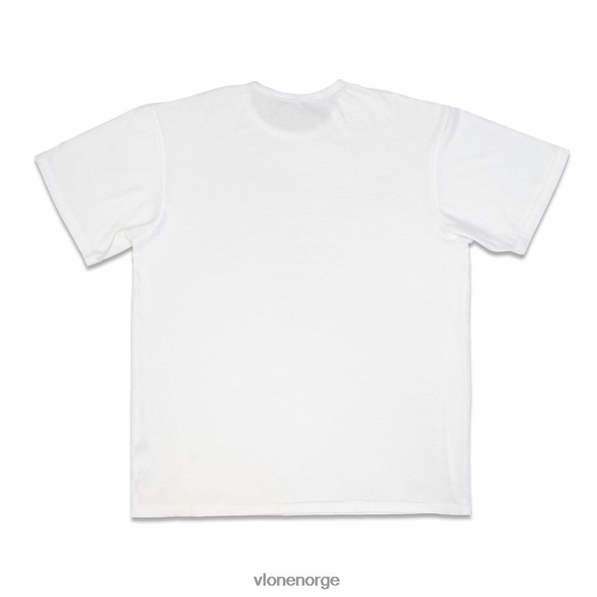 menn topp Vlone tekstmelding t-skjorte hvit (uten v) begrenset opplag P608VV133