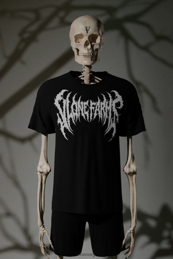 menn topp Vlone tungmetall oz. T skjorte P608VV96