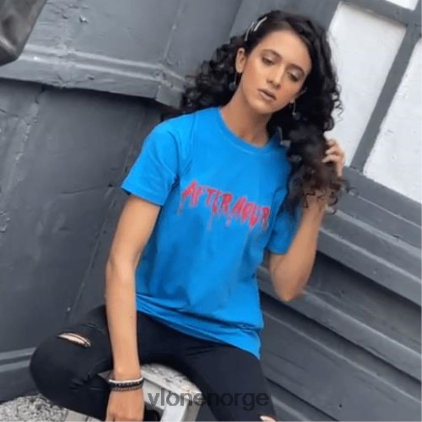 menn topp Vlone uken etter timer bloddrypp t-skjorte P608VV312