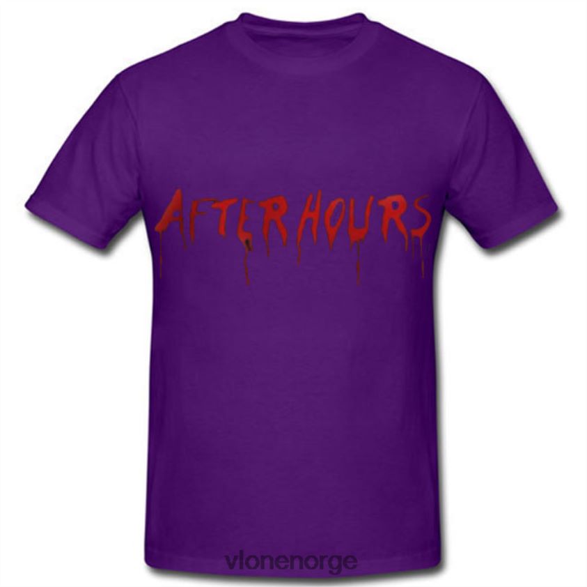 menn topp Vlone uken etter timer syredrypp t-skjorte P608VV333