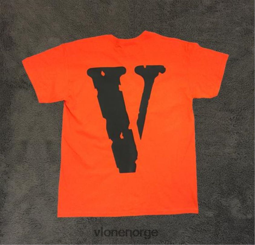 menn topp Vlone venner logo trykt t-skjorte P608VV358