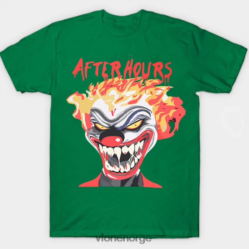 menn topp Vlone weeknd etter timer hvis jeg od klovn tee P608VV331