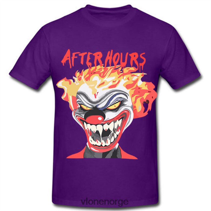 menn topp Vlone weeknd etter timer hvis jeg od klovn tee P608VV331