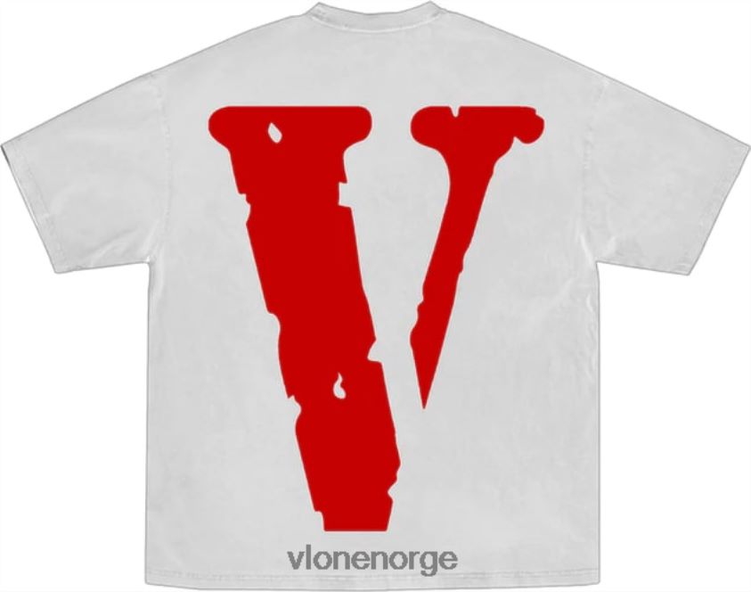 menn topp Vlone youngboy nba reapers barn hvit t-skjorte P608VV237